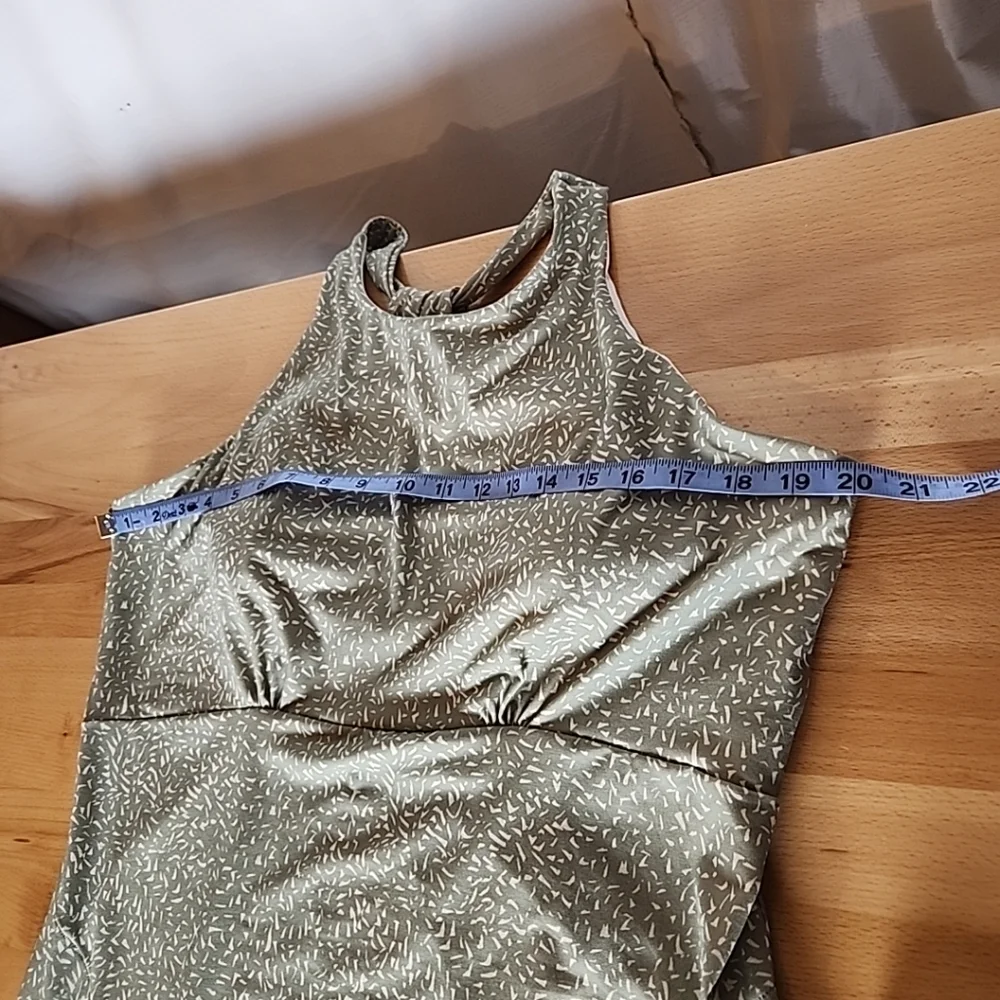 Prana Sage Green Midi Dress - Picture 10 of 12